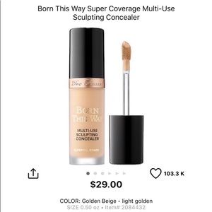 Too Faced born this way concealer